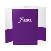 6" x 8-¾" Presentation Folder – Foil Stamped