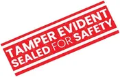 1.5" x 6" Tamper Evident Labels - 2,500 Labels