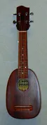Solid Mahogany wood soprano size pineapple ukulele by HUG Ukulele — Hawaiian Ukulele and Guitar