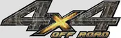 3.75"x12" 4x4 off road ambush high resolution truck bed or car side vinyl graphic decals.