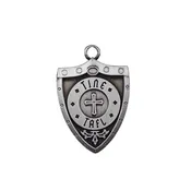 Antique Finish T.I.N.E. T.A.F.L. Necklace - Romans 8:38