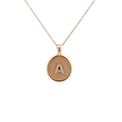 A Cluster Pendant in Yellow Gold (160-02156)