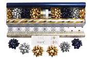 4-Roll Elegant Coordinated Gift Wrap Kit  (2026)