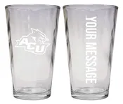 Abilene Christian University Officially Licensed 16 oz Pint Glass Engraved – Customizable Drinkware
