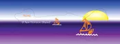 A New Horizon Ahead Cranial Helmet Decal With Name
