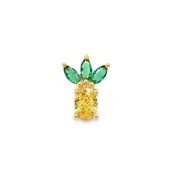 14kt CZ Pineapple Top