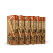 6 Pack Unbleached King Size Cones