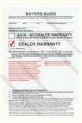 3 Month/3,000 Mile Warranty Plasticback (BGE-EZ19B)