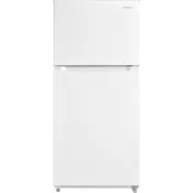 Frigidaire 19-cu ft Standard-Depth 30-in Wide Top-Freezer Refrigerator (White) Garage Ready ENERGY STAR Certified