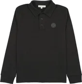 3 Buttons Boys Long Sleeve Polo Shirt - Classic