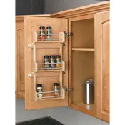 15" Wide - Door Mount Spice Rack