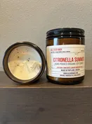 Citronella 8oz Jar — All Burn Wax