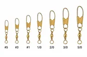 Brass Barrel Snap Swivel