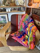 Vintage 1970s Bright Quilt | Fonda's Daughter