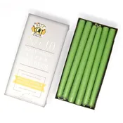 10" Taper Candles - Choose from 39 colors!: Lime Green