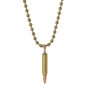 Bullet Pendant Necklace