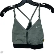 Athletic Bra By Nike Apparel In Black & Grey, Size: S