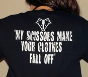 Badger “Clothes Fall Off” Tee