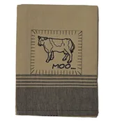 Farm Animal Appliqued Patch Tea Towels