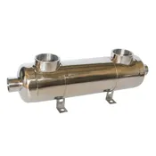 Air to Water Intercooler SS316L Cooler for Engine Exhaust Gas Cooling, Turbo Charged Air Cooling