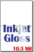10.5 Mil Inkjet Gloss 4 1/4" x 5 1/2" Greeting Cards