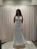 All Who Wander | “Kalani” | Bridal Size 20 | Ivory/Rum/Porcelain