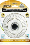 ShowerShroom Stealth Shower Hair Drain Catcher - Hair Stopper for Shower Drain, Bathtub, and Bathroom Sink