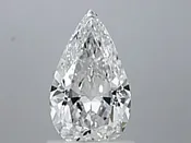 1.03 Carat Pear Shape Natural Diamond GIA Report # 1152873026