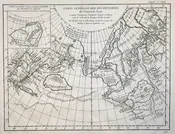 (Alaska – Pacific Northwest) Carte Generale Des Decouvertes de l