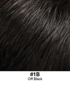 Hair Extension on a banana comb clip, our style# 295, layers of pre-curled synthetic hair fiber.