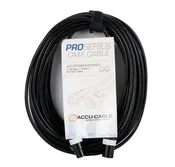 Accu-Cable AC3PDMX50PRO, 3-Pin Male to 3-Pin Female DMX Cable - 50 Ft