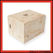 Rally Fitness® 3-in-1 Wood Plyometric Box