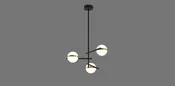 Acrylic Glass Ball Pendant Dimmable Ceiling Light