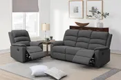 2-PC Manual Reclining Sofa Set