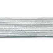 1/2" White Polybraid Elastic