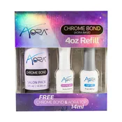 Aora Chrome Bond Kit Refill 4oz (Free Chrome bond & Aora top)