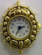 12 gold tone watch faces
