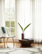 Eshelman Round Shoulder Vase, White — AVION Clothier