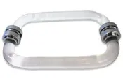 08BB-ACR-26 – Back To Back Acrylic Handles For Shower Doors, Various Sizes