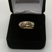 Men's Black Hills Gold Grape Vine Ring, 10K, Size 7