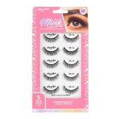 #12 - 5 Pair Pack Premium 3D Silk Mink False Lashes