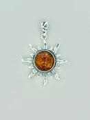 Amber Pendant, Sun