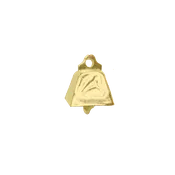1/2″ Cowbell – Gold – 36 pc. pkg.
