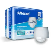 Attends Advanced Underwear Heavy Absorbency Large 44″-58″W 72/CS