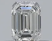 0.30CT EMERALD SI1 F NV