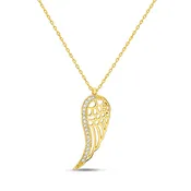 Angel Wing Pendant Necklace