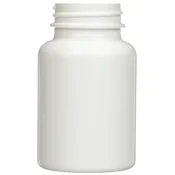 120 cc White HDPE Round Packer Bottle 38-400 Neck Finish