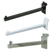 12" Basic Slatwall Straight Arm