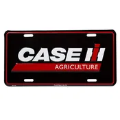 CASE IH Black License Plate