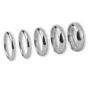 Aerol, 1.5mm to 6mm, Platinum Bands